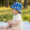 0389: Baby Boys Sealife Bucket Hat (6-18 Months)
